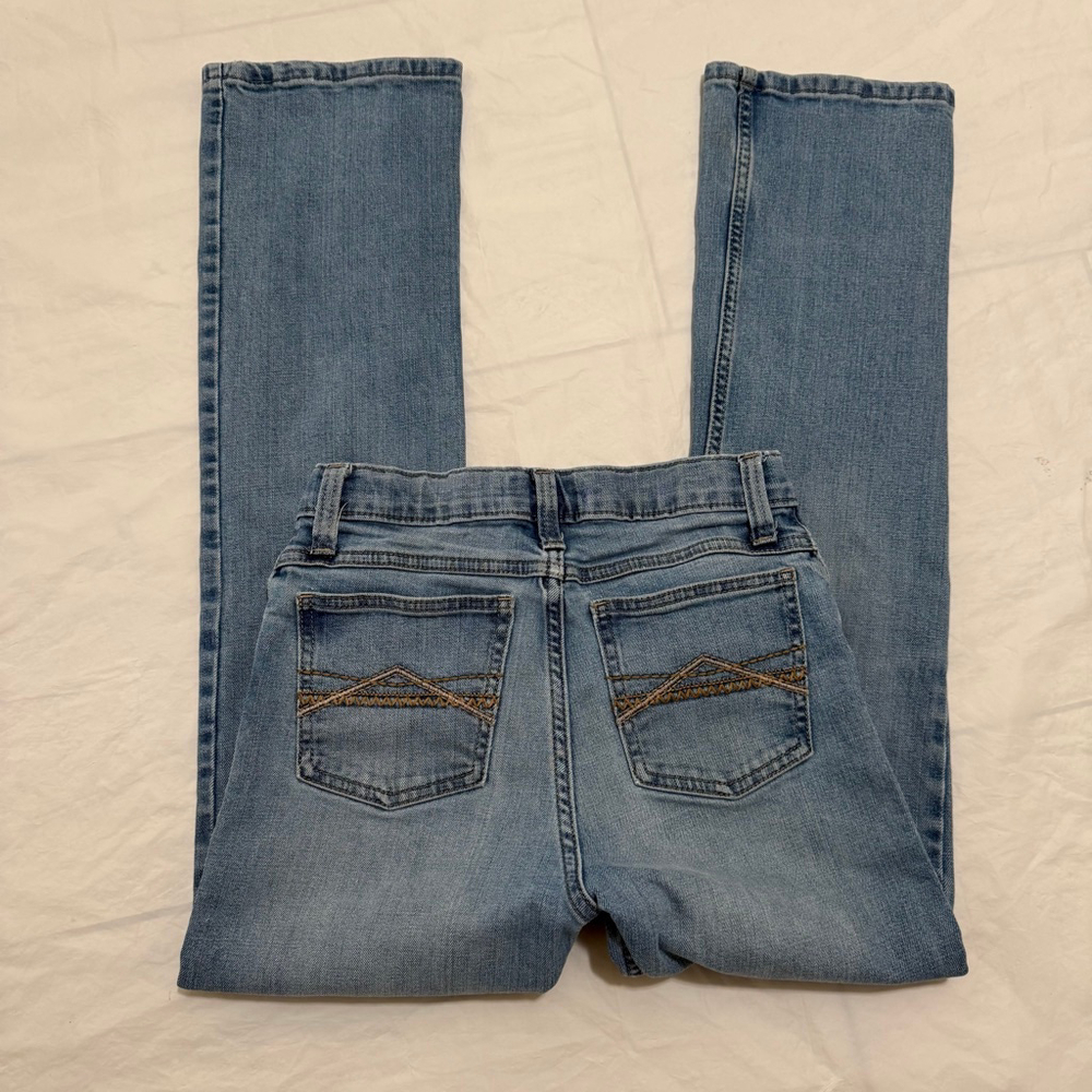 Wrangler 20x Vintage Boot Denim Boys Jeans Size 14 Regular Adjustable Waistband